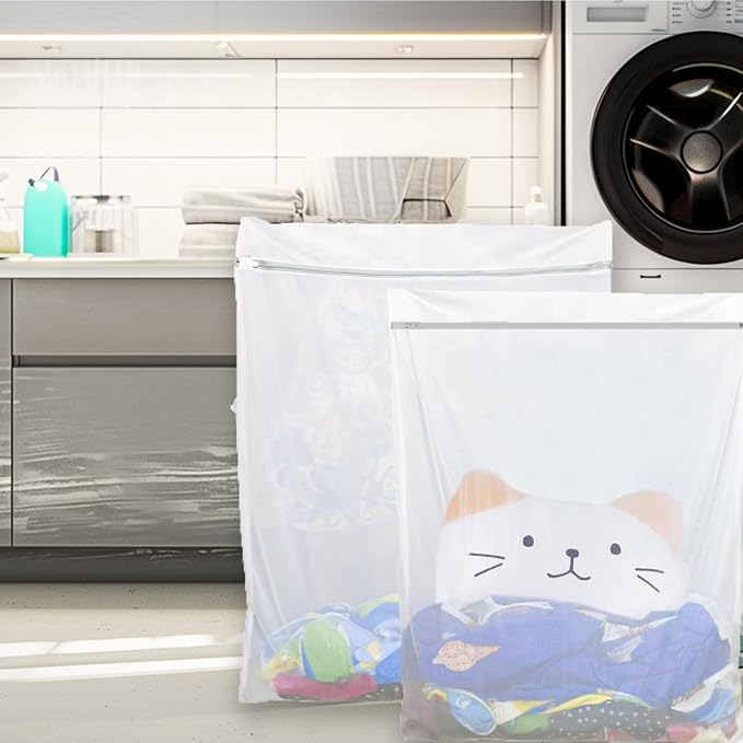 Laundry Bags Mesh Wash Bags, Extra Large Garment Bag - Image 6