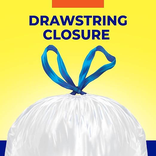 Hefty Essentials 13 Gallon Kitchen Trash Bags, 120ct | Bulk Pack, 13G Tall - Image 3