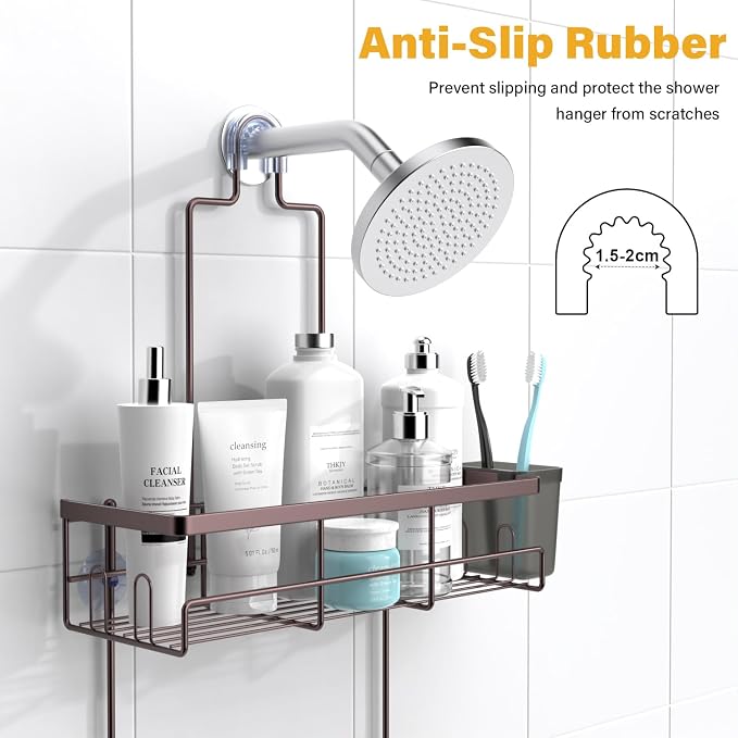 Hanging Shower Caddy Over Showerhead - Image 2