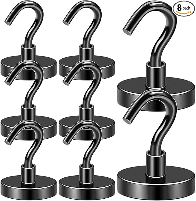 DIYMAG Magnetic Hooks, 170lbs Heavy Duty Magnets by DIYMAG