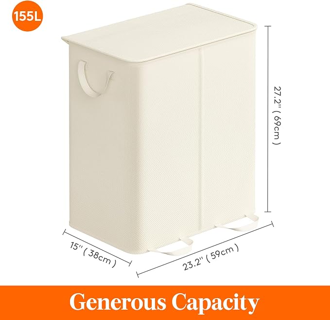 Lifewit Double Laundry Hamper - Image 5