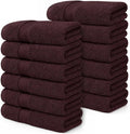 100% Cotton Hand Towels 18x28 Inches, 600 GSM, Soft & Absorbent by AmpleDecor