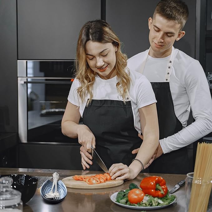 Hasense Spoon Rest for Stove Top and Kitchen Countertop, Large Heat-resistant Spoon Holder for Spatula Ladles Tongs, Farmhouse Cooking Spoon Holder for Home Kitchen Decor, Grey and Blue, 1 PC