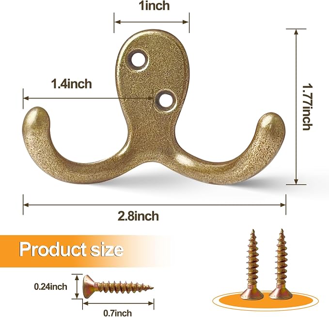 CBWLWJ 15 Pack Coat Hooks Wall Hooks - Image 6