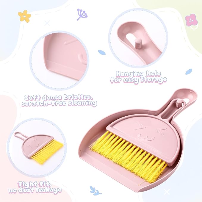 LemonRoad 30 Pcs Mini Broom and Dustpan Set - Image 5