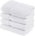 SUPERIOR Egyptian Cotton Plush & Absorbent, Hand Towel Set of 4, Soft Luxury by SUPERIOR