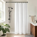 Barossa Design White Stall Shower Curtain Liner by BarossaDesign