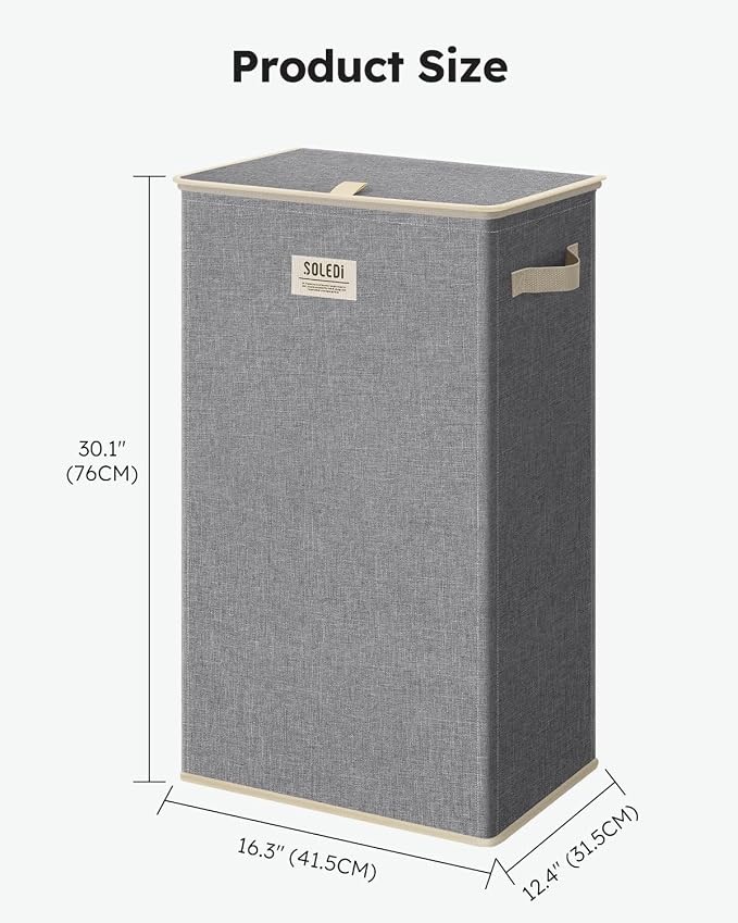 SOLEDI 100L Laundry Hamper - Image 7