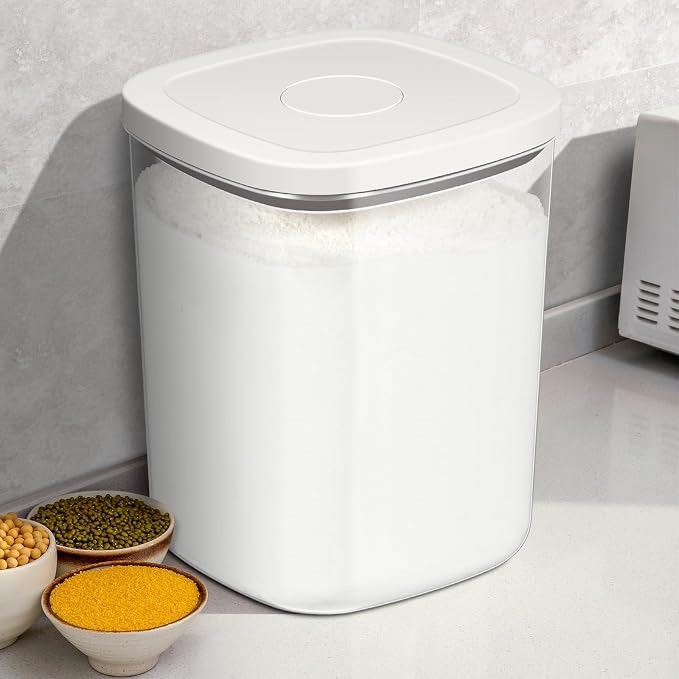 TBMAXS Airtight Rice Container 20 Lbs, Dry Food Holder - Image 7