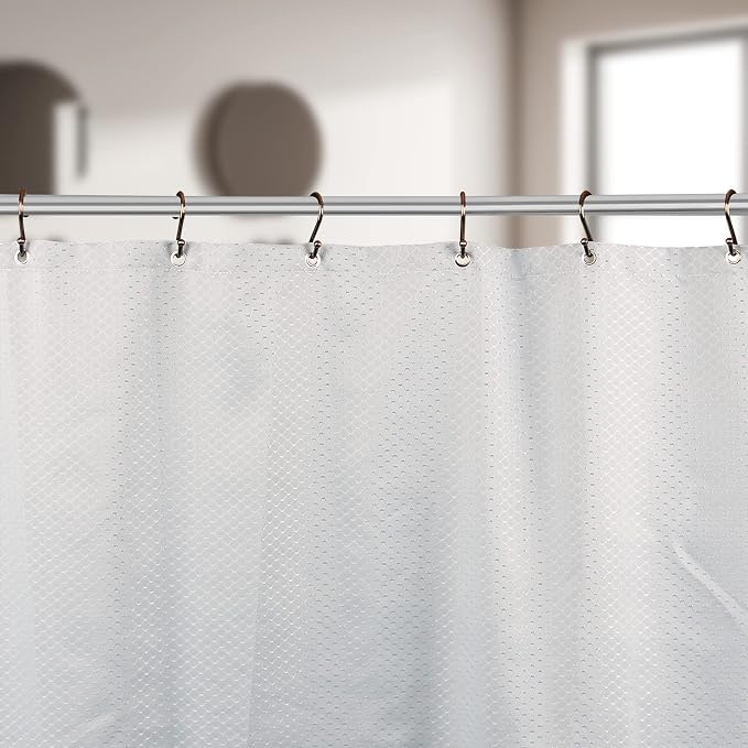 Metal Shower Curtain Hooks, Rust Proof Shower Curtain Hooks Rings, Durable S - Image 7