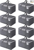 BlissTotes Large Moving Bags, Storage Bags, 125L-8 Pack | Moving Bags by BlissTotes