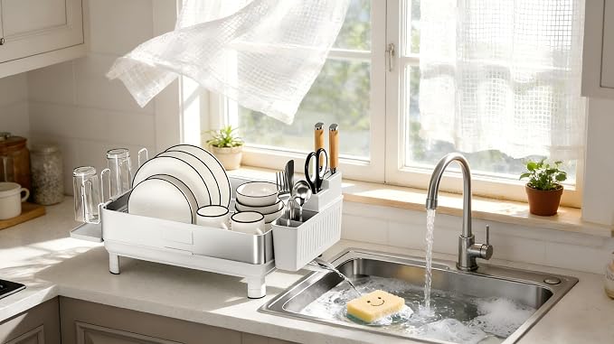 Dish Drying Rack, 304 Stainless Steel Dish Racks - Image 9