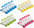 20 Pack Colorful Heavy Duty Plastic Clothespins Laundry Peg Clips | heavy duty by CYNVS