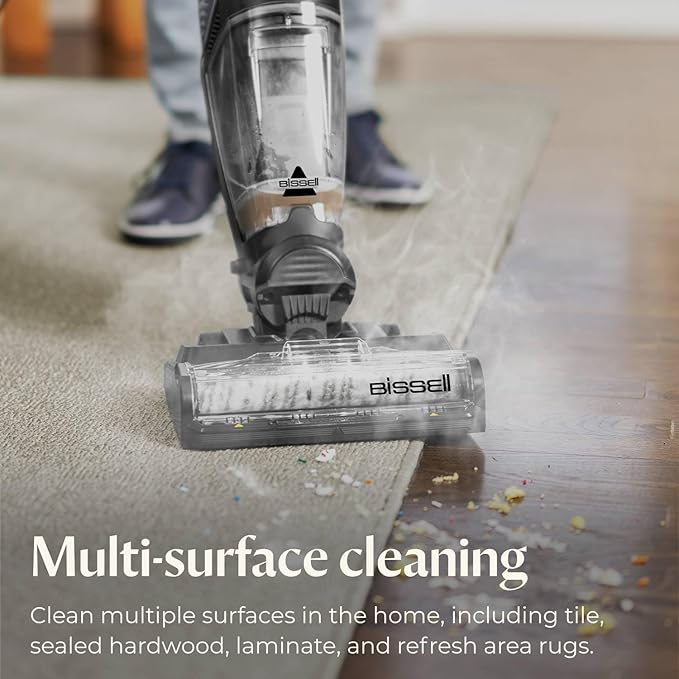 Bissell CrossWave HydroSteam Deluxe 3-in-1 Steam Mop - Image 4