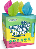 UNIMADE Microfiber Cleaning Cloth, 120 Pack Reusable Paper Towels by Unimade