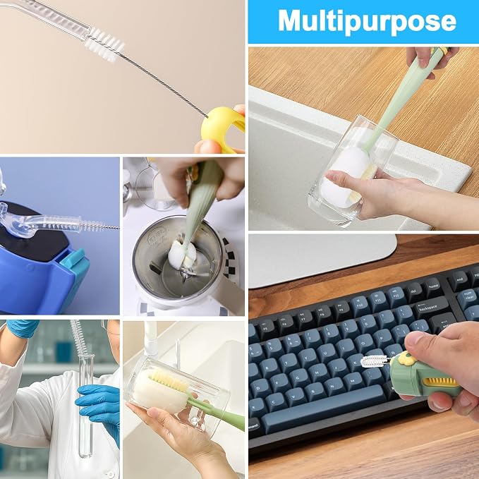 5 in 1 Bottle Cleaning Brush Set, Cleaning Tool Kit - Image 6