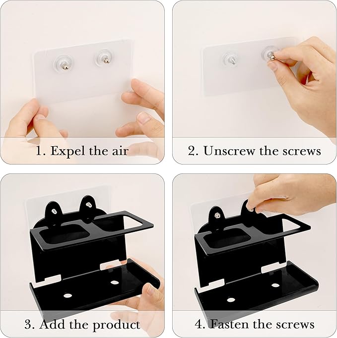 2Pack Electric Toothbrush Holder Wall Mounted, Electric Toothbrush Cord - Image 4