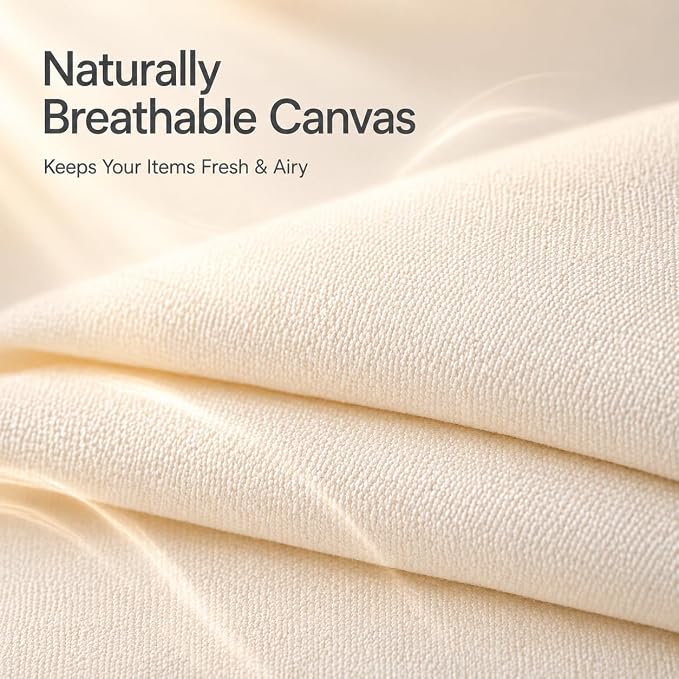 3 Pack Canvas Comforter Storage Bags - Image 7