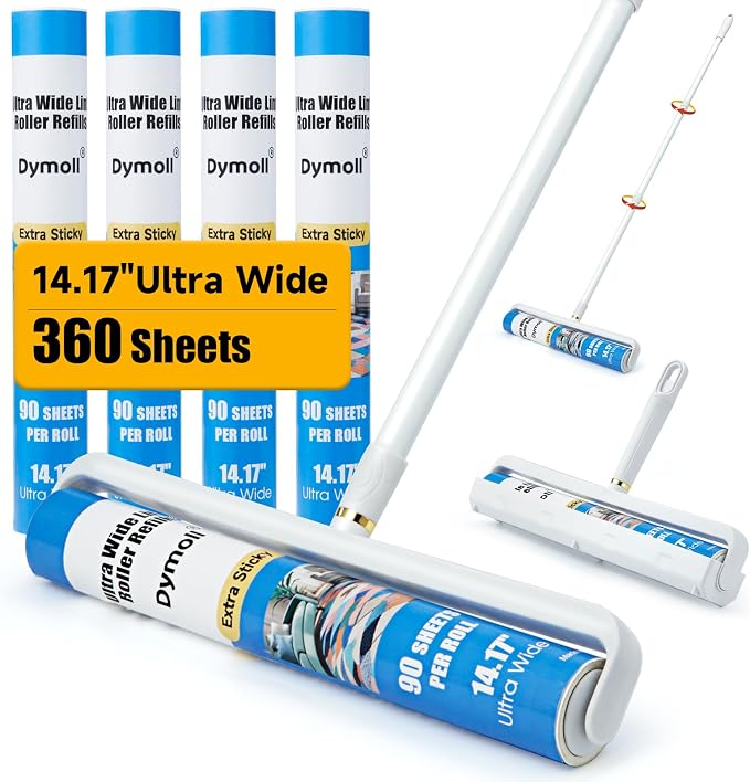 Dymoll 14.17" Large Lint Rollers by DYMOLL