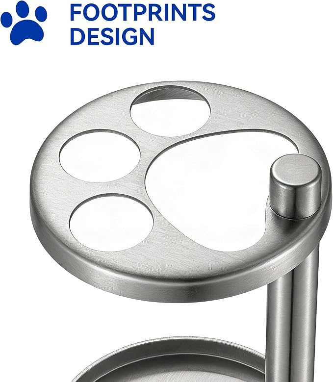 Toothbrush & Toothpaste Holder for Bathroom Countertop, Metal Electric - Image 5