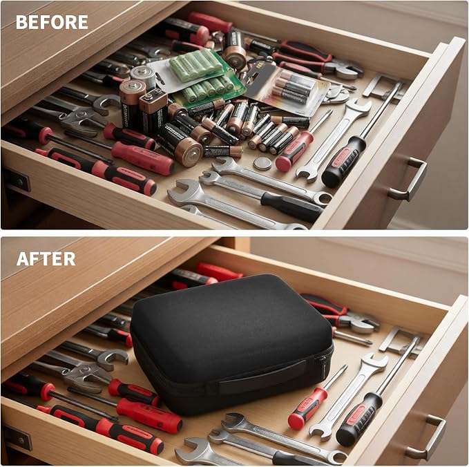 Comecase Battery Organizer Storage Box - Image 8