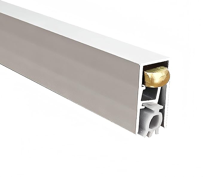 Automatic Door Sweeping Bottom Aluminum Alloy 36-inch Surface Mount Type - Suitable for Door Bottom Sealing Sound Insulation Windproof Dustproof Light Blocking and Small Animal Prevention