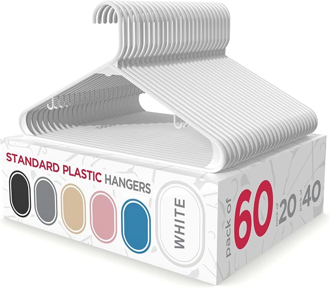 Plastic Clothes Hangers by Sharpty