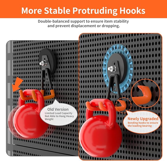 ENUODA Strong Magnetic Hooks Heavy Duty Upgraded Magnetic Tool Holder Rare - Image 4