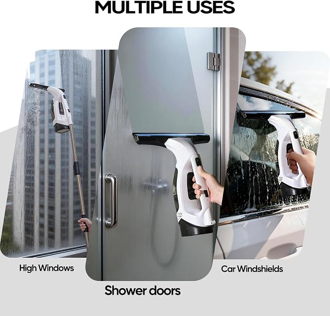 Window Vacuum Squeegee Cordless, Window Vacuum Cleaner - Image 4