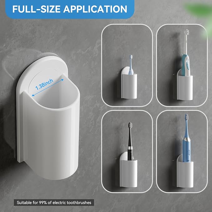 MOPMS Electric Toothbrush Holders Wall Mounted - Image 5