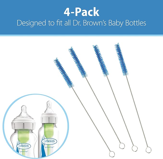 Dr. Brown's Reusable Sponge Baby Bottle Cleaning Brush - Image 6