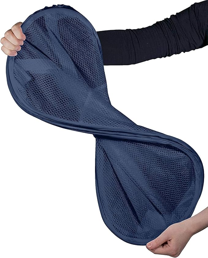 Pop up Laundry Hamper, Foldable Mesh Clothes Hamper - Image 6
