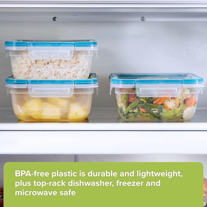 Snapware Plastic Total Solution Food Storage Containers | Meal prep containers - Image 7