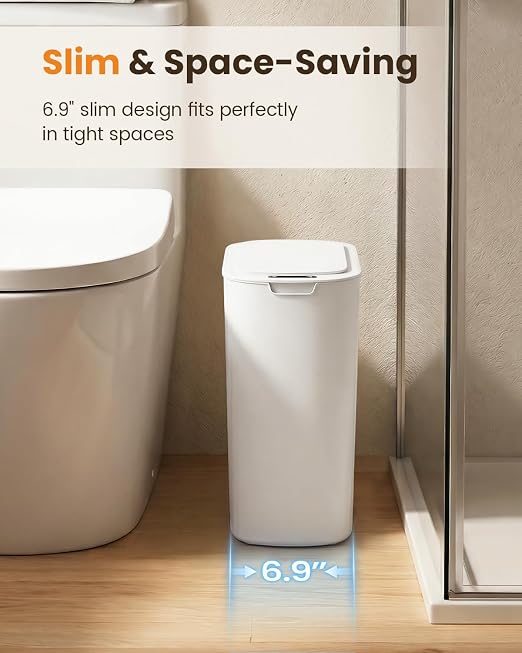 Cesun 5 Gallon Automatic Bathroom Trash Can - Image 3