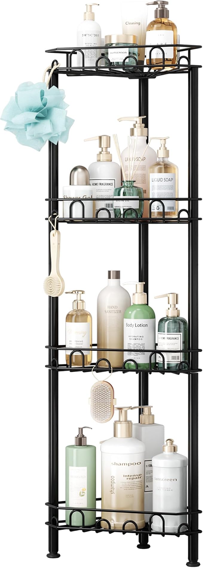SWTYMIKI Standing Shower Caddy Corner - Image 8