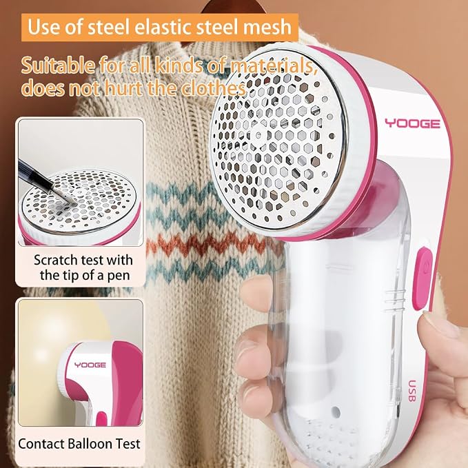 Electric Lint Remover, Fabric Shaver, Pilling Remover - Image 7