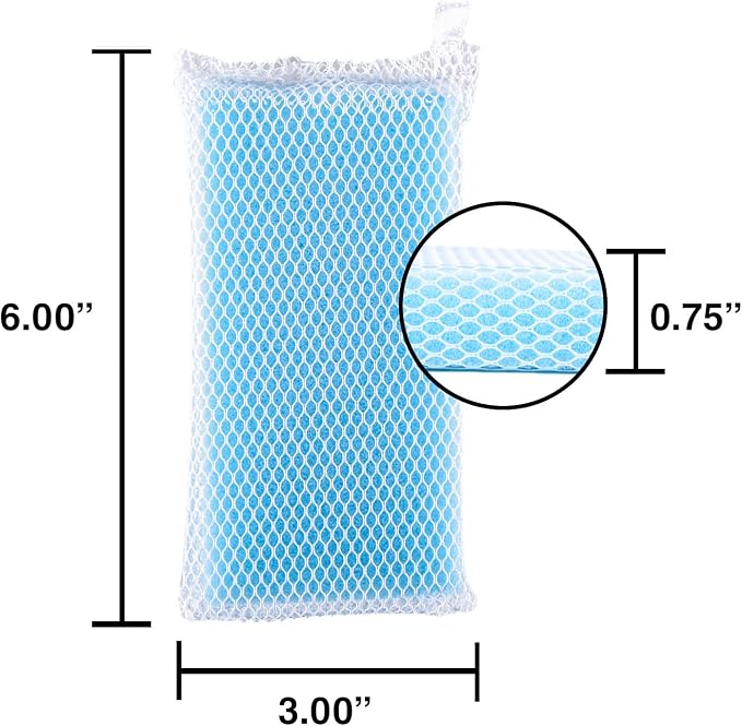 Non-Scratch, Gentle Mesh Dishwashing Sponge, Quick Dry, Odor-Resistant Dish - Image 2