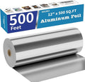 Aluminum Foil Roll, 12in x 500Sq Ft Aluminum Foil, Thick Strong Tin Foil by SZZJKJ