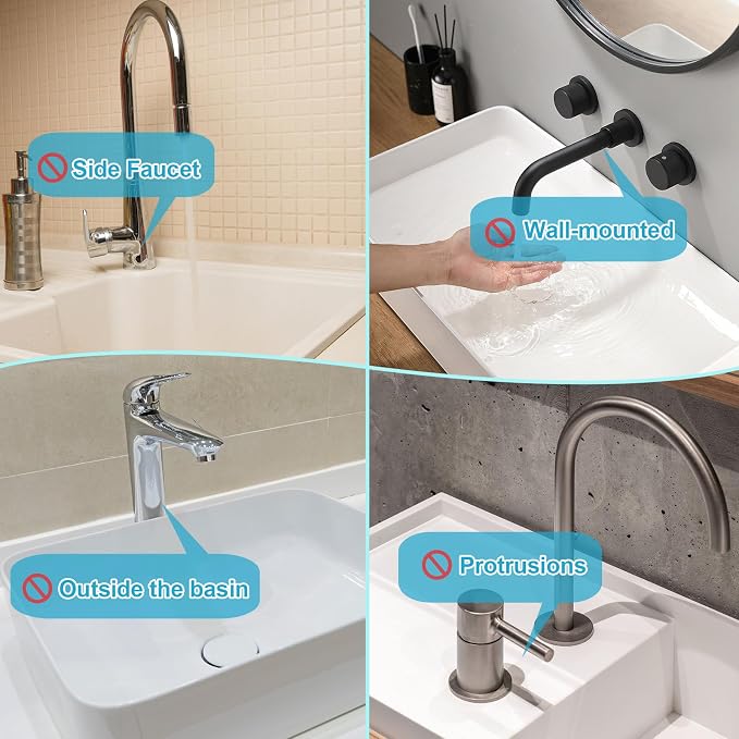 Derlights 33 inch Sink Splash Guard Mat, Silicone Faucet Handle Drip Catcher - Image 7