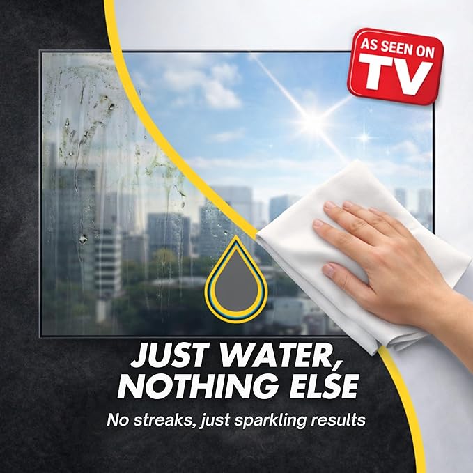 Microfiber Magic Streak Free Cleaning Cloth 6 Pack Clean Any Surface - Image 2