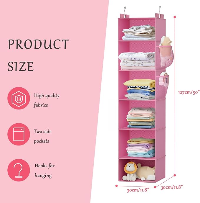 Hanging Closet Organizer and Storage - Image 2