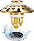 AzWzz Bathroom Sink Drain Strainer, 3 in 1 Pop Up Bathroom Sink Stopper Plug by AzWzzTubDrainStopper