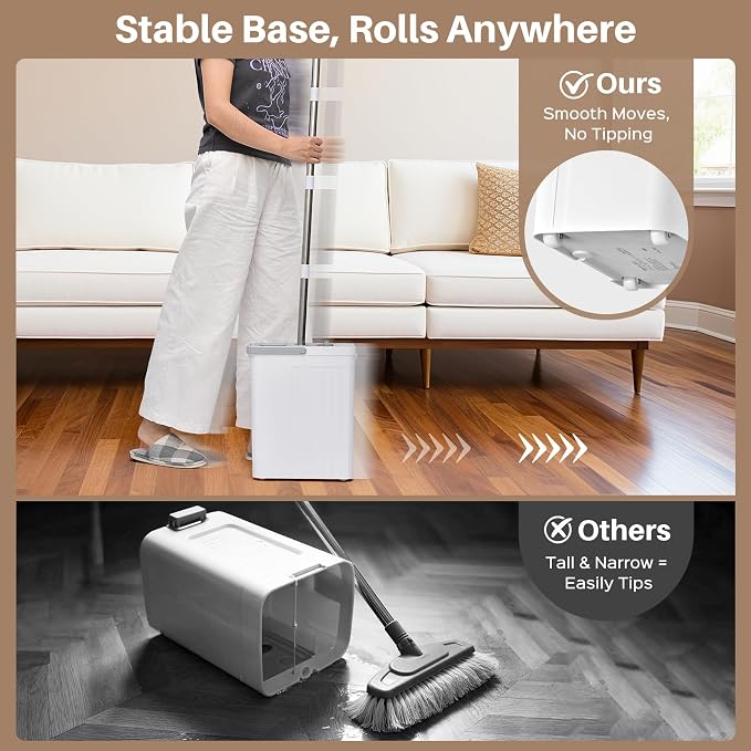 Mop and Bucket Set, Flat Mop and Bucket System - Image 8