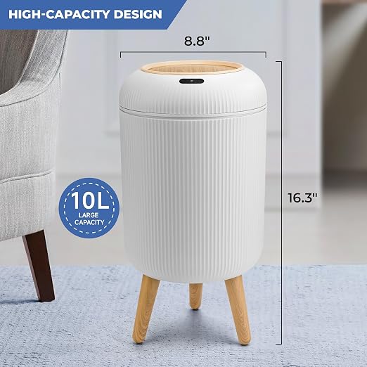 Pukomc Smart Sensor Wastebasket, Convenient and Hygienic Easy to Use | - Image 5