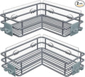 Nieifi Corner Shower Shelves, Adhesive Shower Caddy, Bathroom Organization by Nieifi