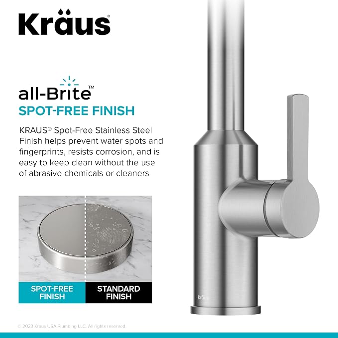 KRAUS Oletto Touchless Sensor Pull-Down Single Handle Kitchen Faucet in - Image 10
