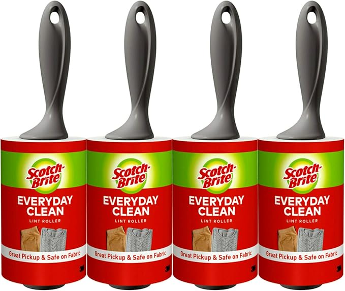Scotch-Brite Everyday Clean Lint Roller, Scotch Brand Adhesive, Pet Hair & Lint by Unknown