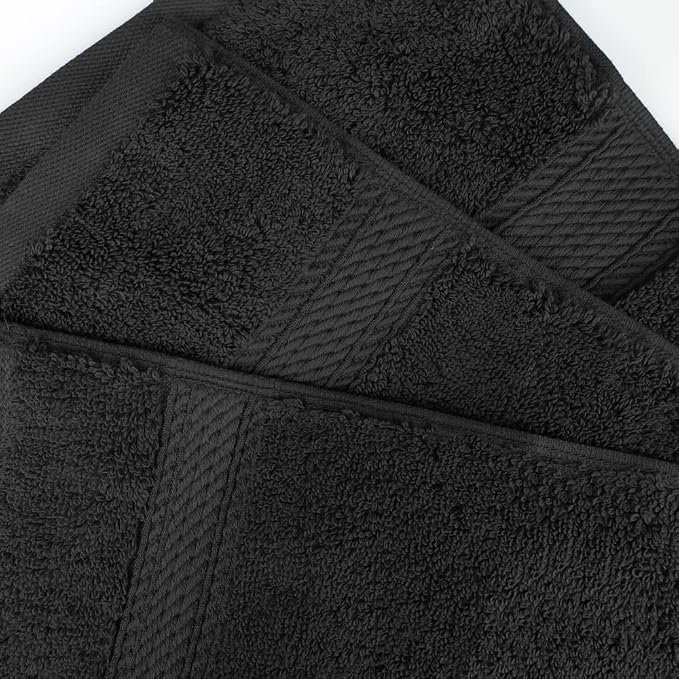 Superior Egyptian Cotton Plush & Absorbent, Face Towel Set of 6, Soft Luxury - Image 5