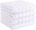 Homaxy 100% Cotton Terry Kitchen Towels, 4 Pack by Homaxy