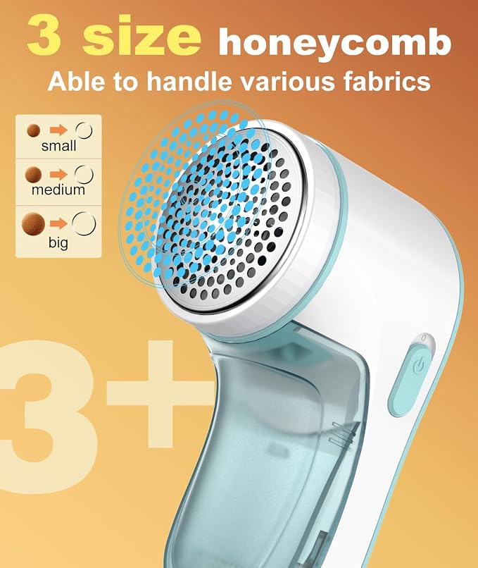 Fabric Shaver, Lint Remover Sweater Shaver, Effectively and Quickly Remove Pills - Image 3